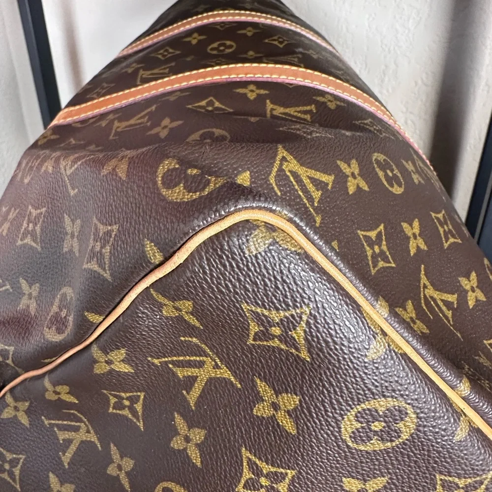 Authentic 1993 Louis Vuitton Monogram Carryall 50 Duffel Bag